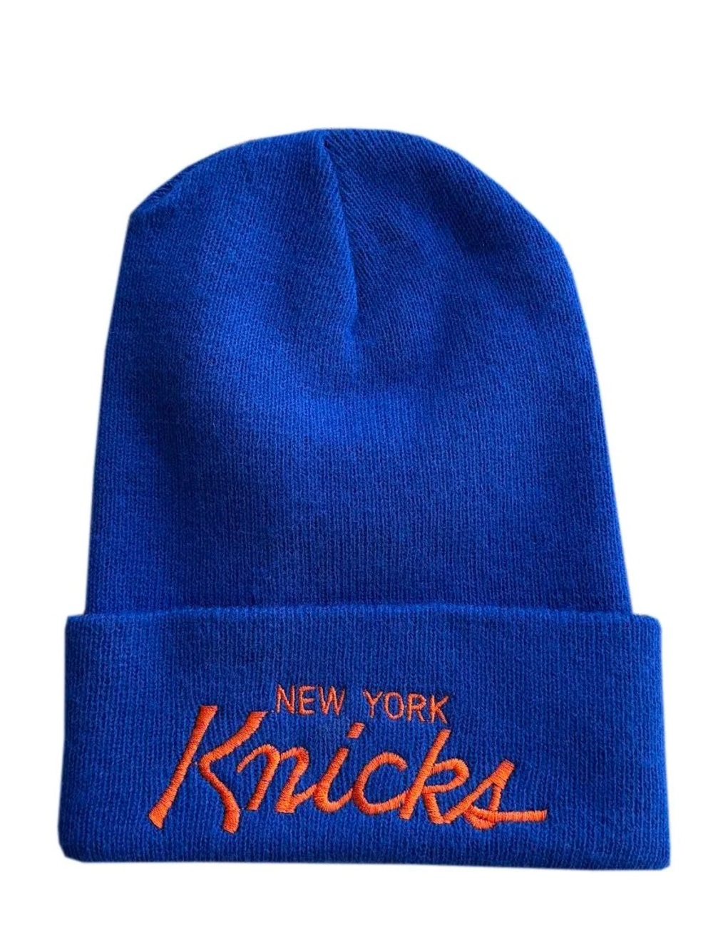 Vintage Sports Specialties New York Knicks Script Beanie